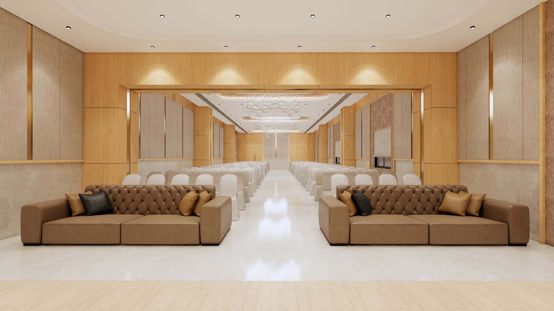 Banquet Hall VIP Lounge Perspective
