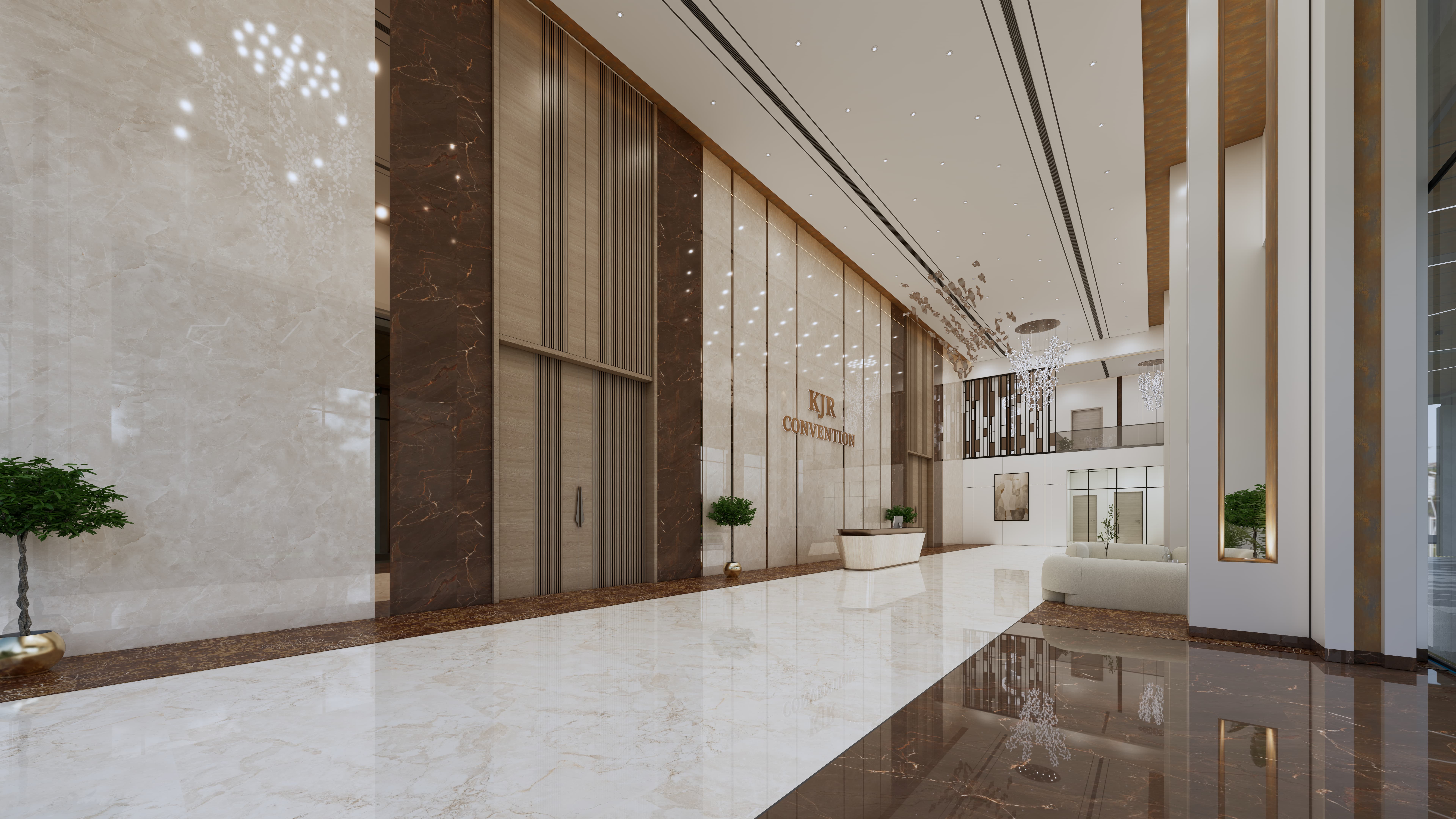 Double Height Pre-function Foyer